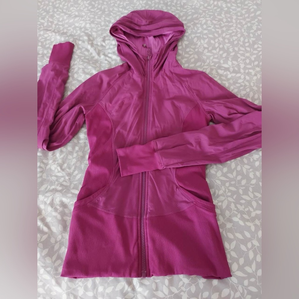 Lululemon magenta reversible hoodie